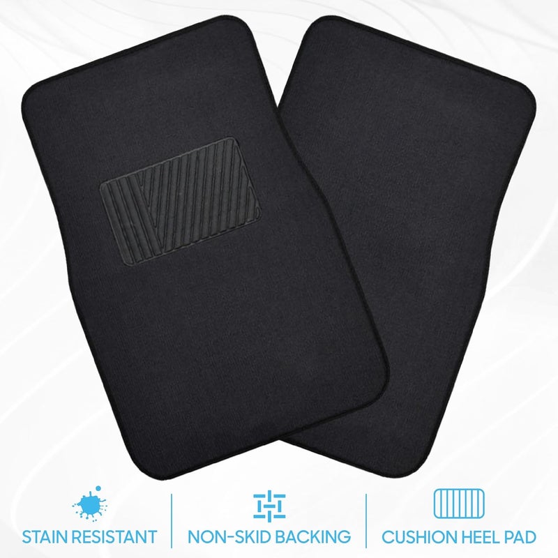 BDK Classic Carpet Floor Mats - Universal Fit - Image 3