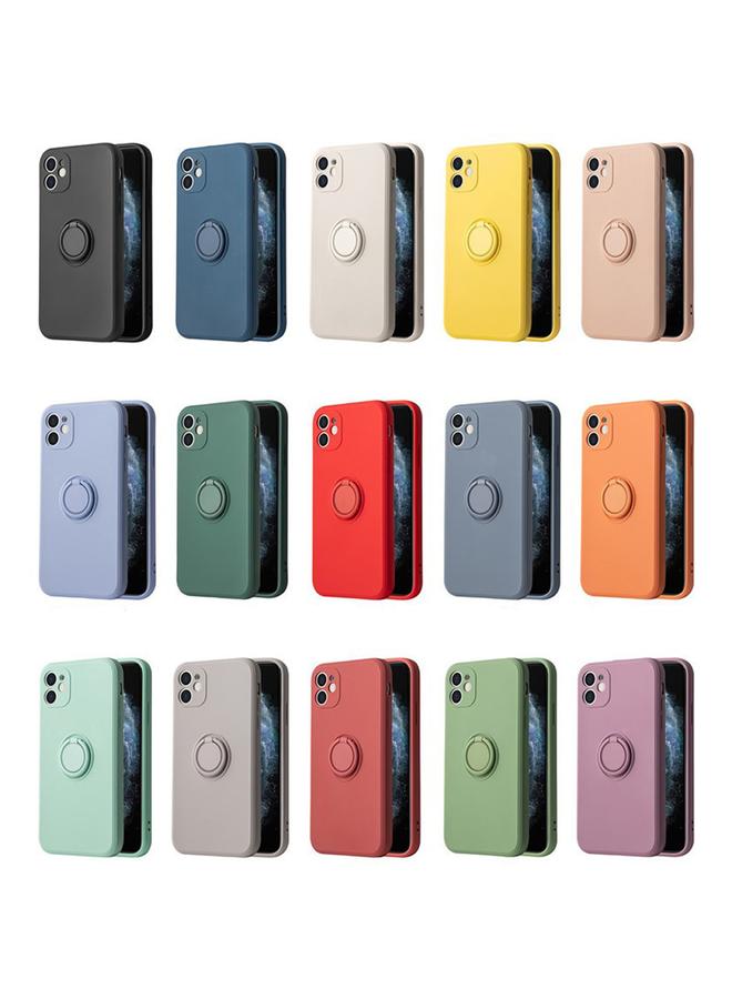 إيروريكس جراب لهاتف iPhone 15 Plus مزود بمسند حلقي من السيليكون - Image 2