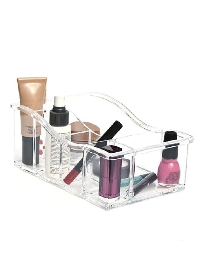 Generic Cosmetic organizer ,  Acrylic Makeup Organizer, , Large Makeup Holder Organizer for Bathroom, Vanity, Dressing Table - Image 2