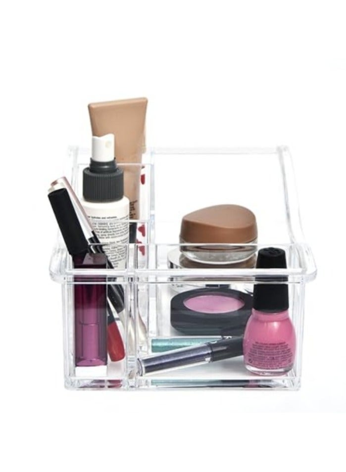 Generic Cosmetic organizer ,  Acrylic Makeup Organizer, , Large Makeup Holder Organizer for Bathroom, Vanity, Dressing Table - Image 3