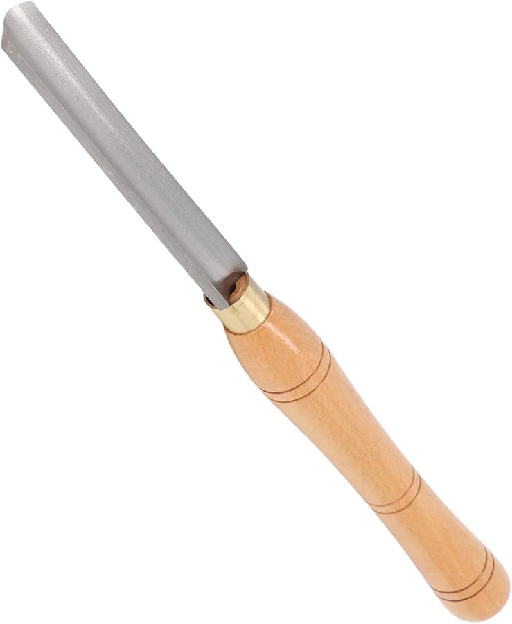 HHS Wood Lathe Chisel with Beach Handle Middle Inner Arc Turning Tool for Woodworking - Image 3