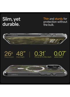 Spigen Spigen Cover for iPhone 16 Pro Max Ultra Hybrid MagFit Compatible with MagSafe - Digital Camo  - Image 3