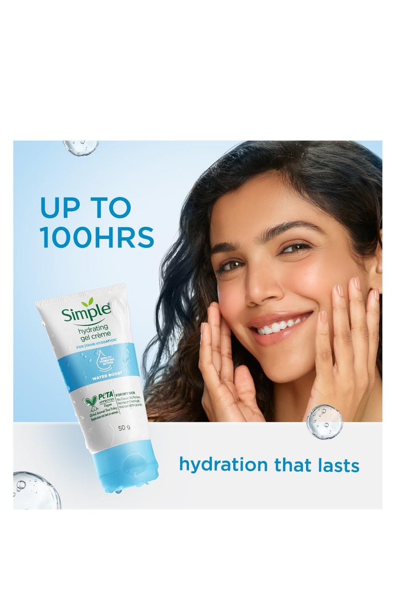 سمبل كريم جل مرطب بسيط لتعزيز الماء  50G - Image 2