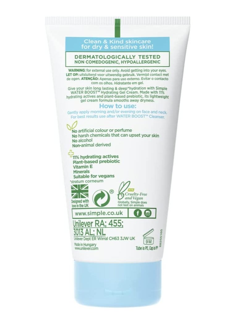 simple - Simple Water Boost Hydrating Gel Cream - Image 1