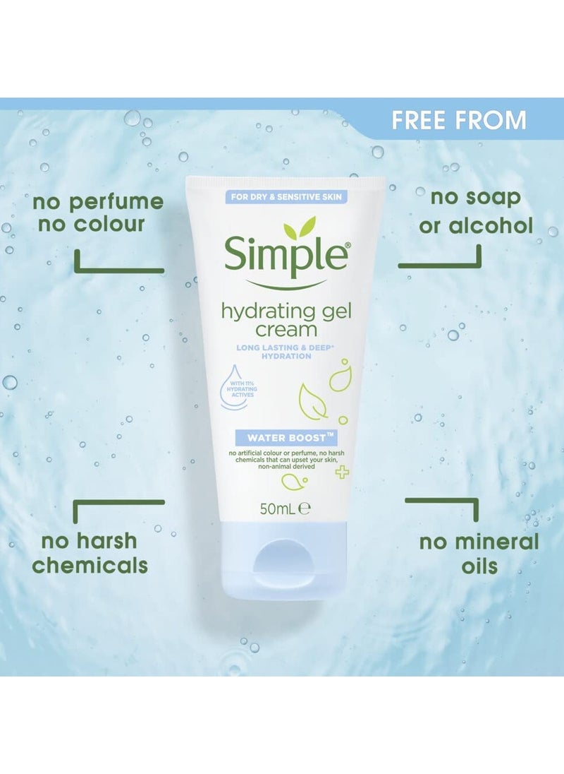 simple - Simple Water Boost Hydrating Gel Cream - Image 1