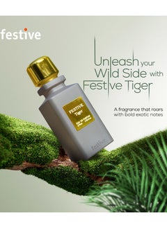 Festive Gallery Eau De Perfume, Premium Quality Tiger Fragrance UNISEX, for both Men and Women 75ml With Premium Gift Box. Tiger by Festive  - Image 2
