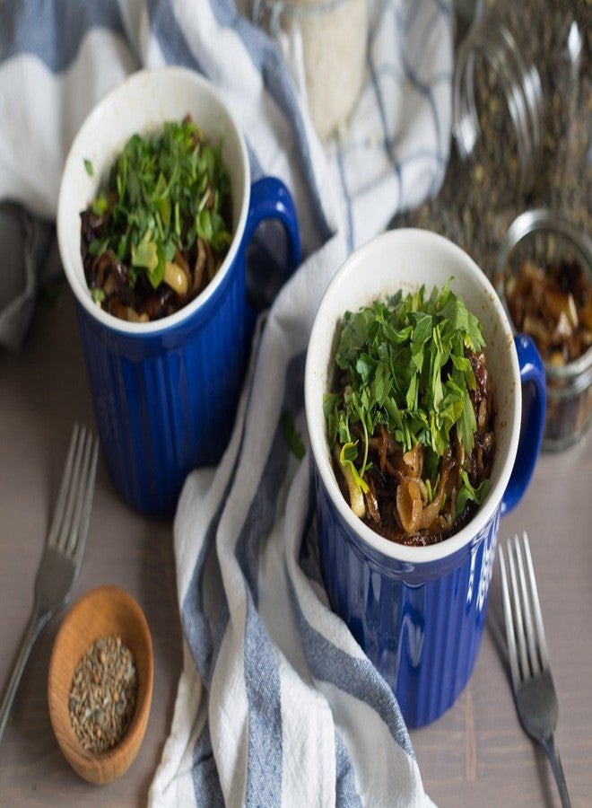 كورنينج وير كوب كورنينج وير بوب-إنز سعة 20 أونصة مع غطاء بلاستيكي أزرق بفتحات تهوية، لون التوت الأزرق (عبوة من قطعتين) - Image 2