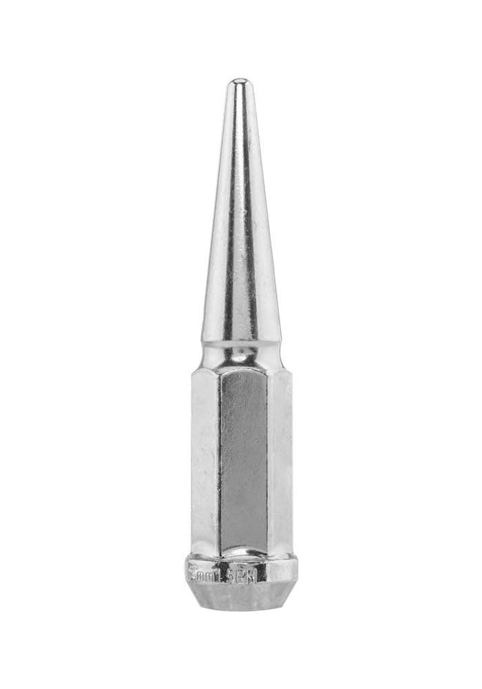 Partschoice 14mmx1.5 Chrome Spike Lug Nuts - 24Pcs M14x1.5 Acorn Close End with Socket Key - Image 4