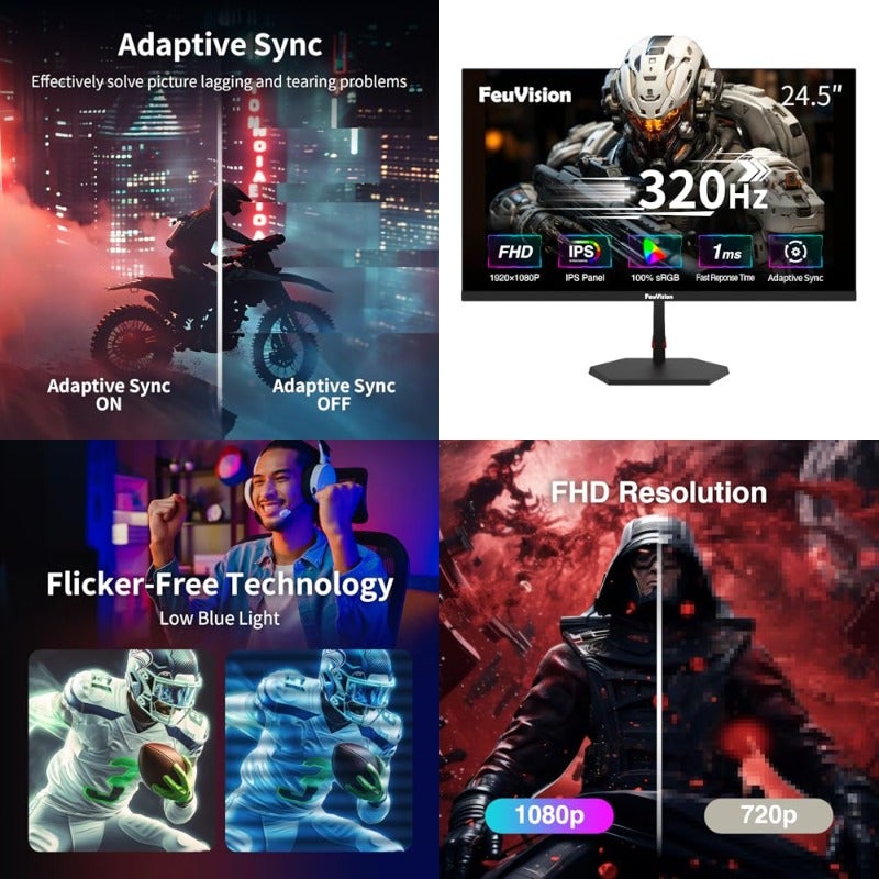 Generic Generic 24 Monitor Gaming Monitor Fhd 1080p Ips 24.5 inch ZB3CA134E86154B125AEDZ