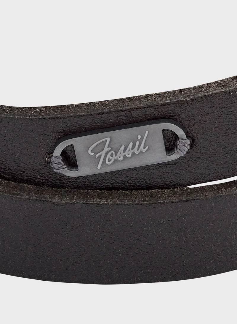 FOSSIL Jf04128793 Leather Bracelet