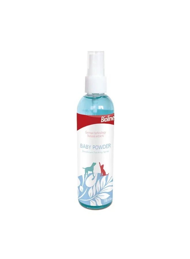 Bioline Baby Powder Deodorizing Spray 118ml[Volume - 118ml] - Image 1