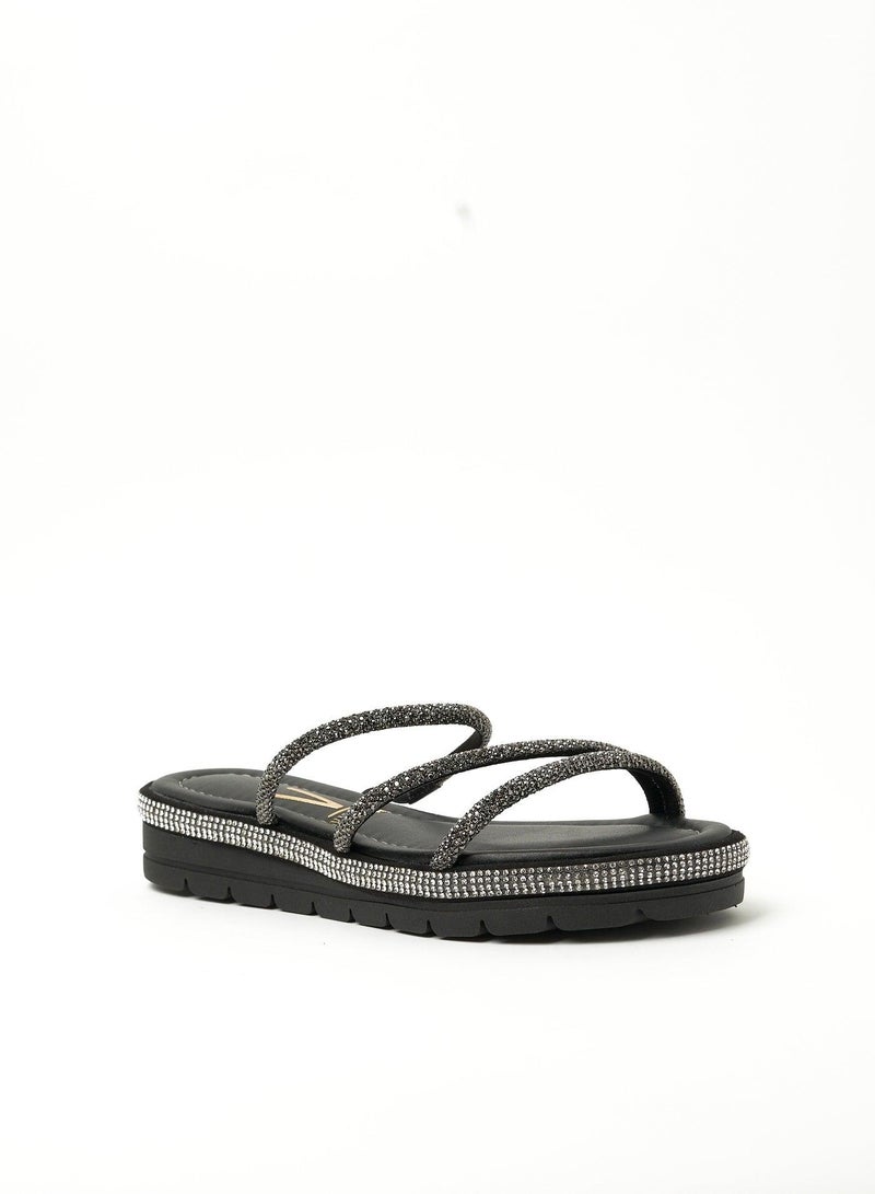 VIZZANO Flat Sandals for Women – Stylish Ladies Flat Sandals & Comfortable Flat Slippers - Image 2