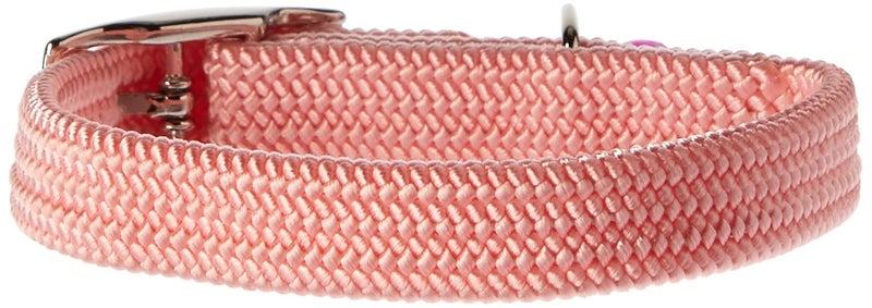 OmniPet Kool Kat Elastic Cat Safety Collar with Bell, Pink, 8" - Image 3