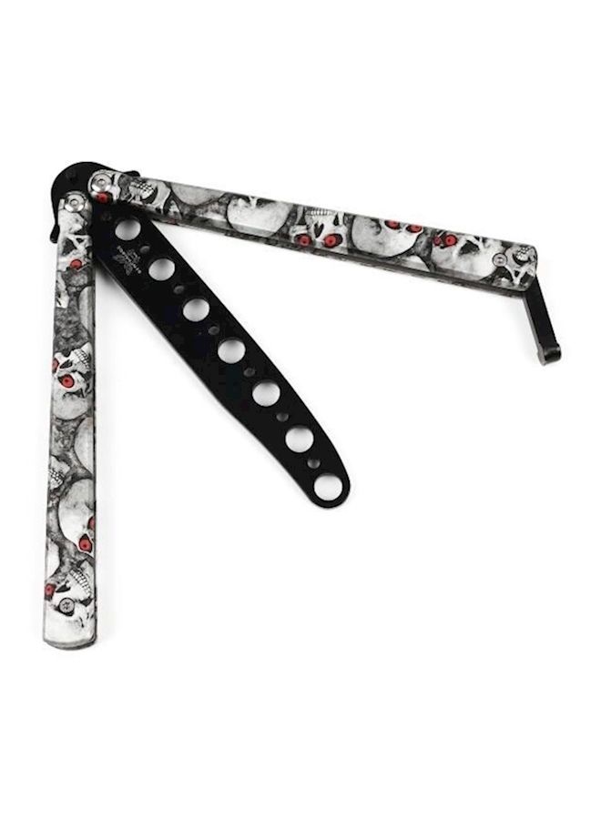 NIBEMINENT Butterfly Style Knife White/Black/Red