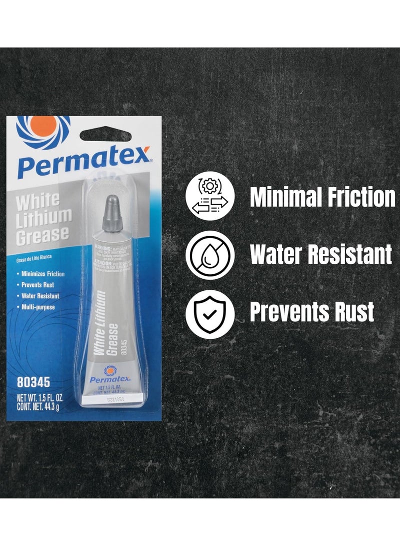 Permatex 80345 White Lithium Grease, 1.5 oz - Image 2