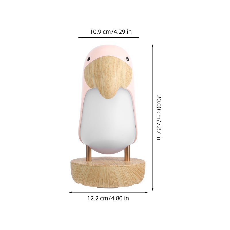 Night Light Kids Bedroom Light Bird Night Lamp Night Light USB Rechargeable Light - Image 3