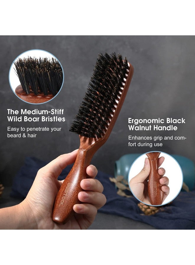 BESTOOL Hair Brush Boar Bristle Brush For Women Men For Detangling & Styling Natural Bristle Brush For Thin Fine Hair - Image 3