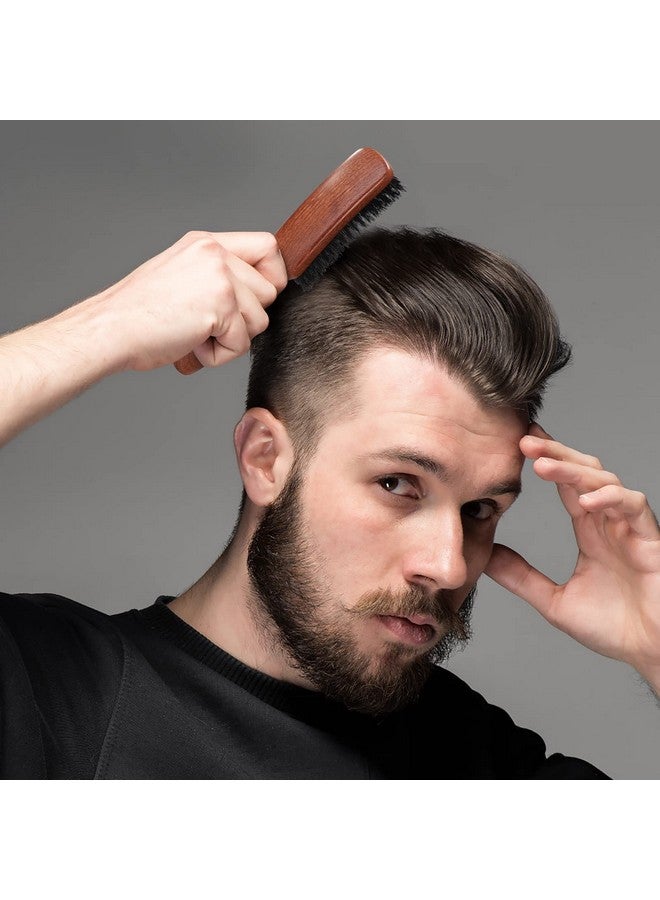 BESTOOL Hair Brush Boar Bristle Brush For Women Men For Detangling & Styling Natural Bristle Brush For Thin Fine Hair - Image 4