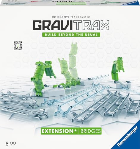 Gravitrax Ravensburger GraviTrax Bridges Expansion Set STEM Toy for Kids Ages 8 and Up Compatible with All GraviTrax Systems Ranked No1 Marble Run System in The US - Image 1