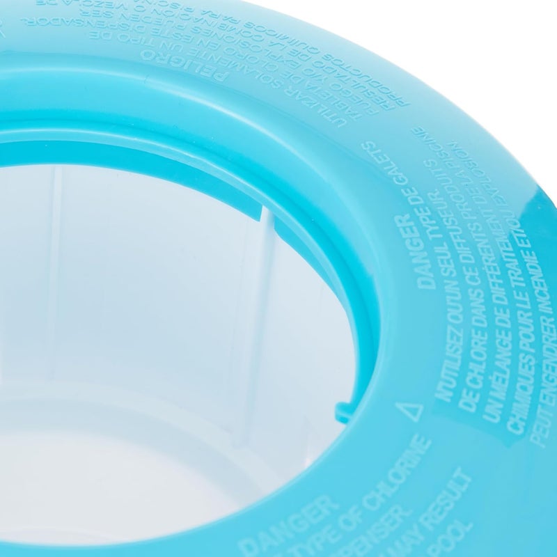 INTEX Floating Pool Chemical Dispenser | 17.8 cm | Blue/White | Unisex 17.8cm - Image 5