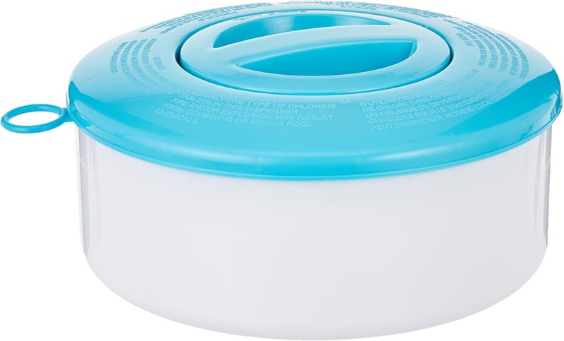 INTEX Floating Pool Chemical Dispenser | 17.8 cm | Blue/White | Unisex 17.8cm - Image 4