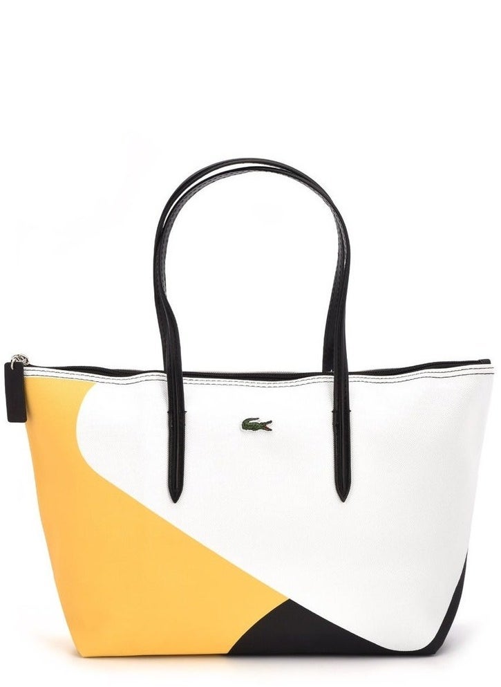 لاكوست حقيبة تسوق عمودية كبيرة للنساء L.12.12 كونسبت