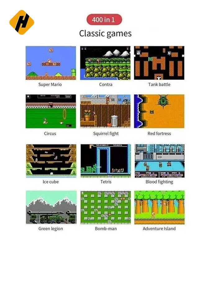 HuHa "SUP Game Box Plus – 400-in-1 Retro Handheld Console – Upgraded Mini Portable Gaming System"  - Image 3