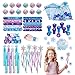 Vanblue 122Pcs Frozen Party FavorsPrincess Frozen Birthday Party decorations Winter Snowflake Party Supplies for Girl Kids Goodie Bag Stuffers Pinata Filler Classroom Rewards - Image 2