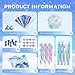 Vanblue 122Pcs Frozen Party FavorsPrincess Frozen Birthday Party decorations Winter Snowflake Party Supplies for Girl Kids Goodie Bag Stuffers Pinata Filler Classroom Rewards - Image 4