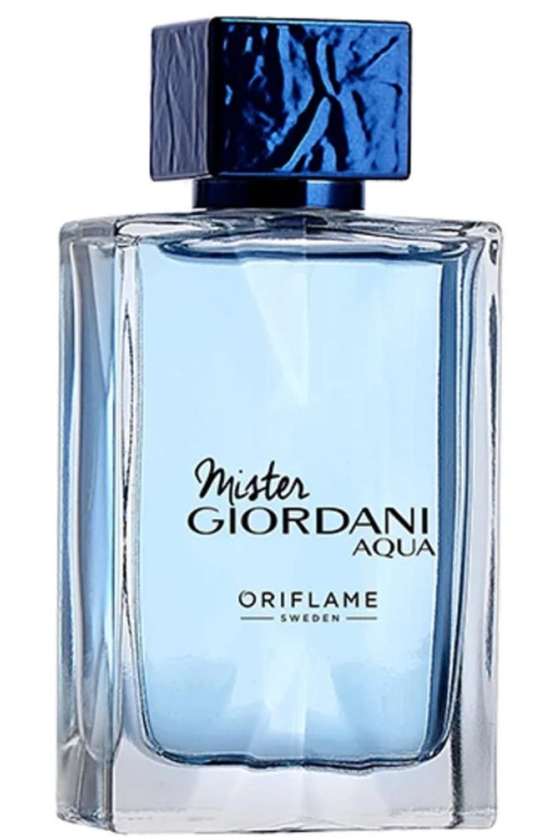 Oriflame Mister Giordani Aqua Eau de Toilette 75ml  - Image 2