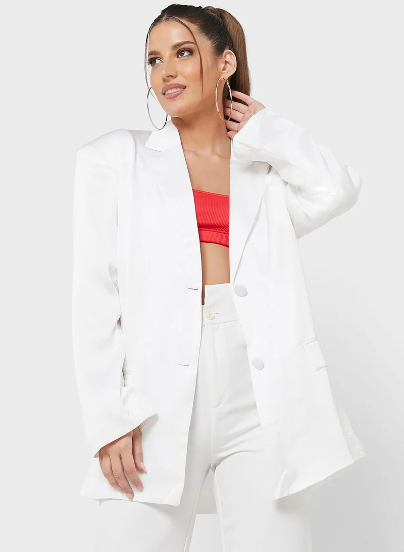 Miss Pap Longline Tailored Blazer