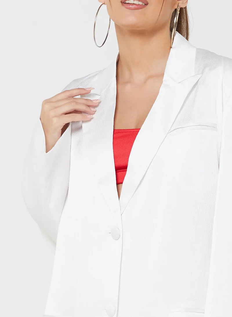 Miss Pap Longline Tailored Blazer