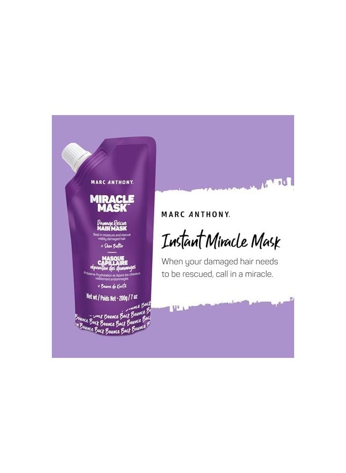 MARC ANTHONY MIRACLE MASK DAMAGE REPAIR 200ML:010459 - Image 3