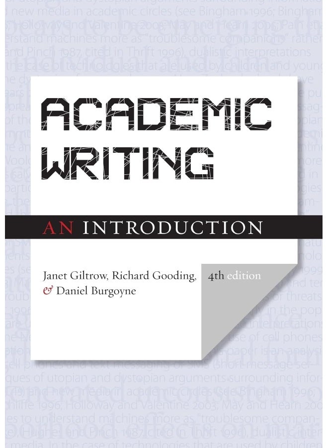 Academic Writing: An Introduction