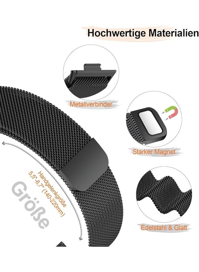 Strap Compatible with Huawei Watch Fit 3\4\4pro , Adjustable Stainless Steel Magnetic Metal Watch Strap for Huawei Watch Fit 3\4\4pro - Image 4