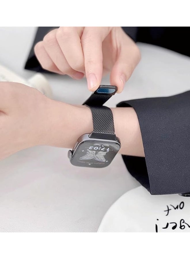 Strap Compatible with Huawei Watch Fit 3\4\4pro , Adjustable Stainless Steel Magnetic Metal Watch Strap for Huawei Watch Fit 3\4\4pro - Image 3