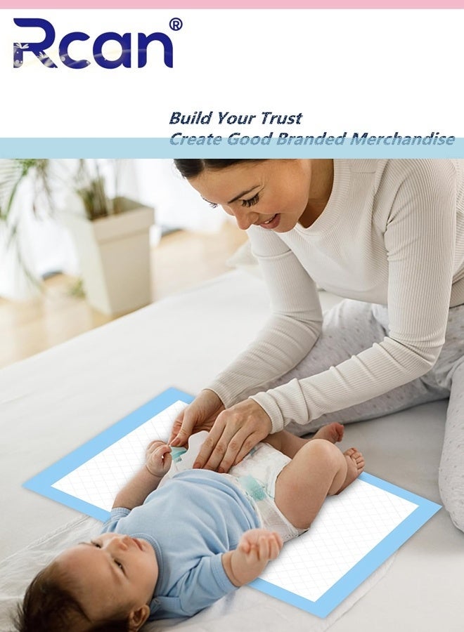 Rcan S/M/L/XL Four Sizes Baby Changing Pads, Disposable Diaper Changing Pads, 5-Layer Protection Hospital Pad, Incontinence Underpads, Ventilation Waterproof Leak Proof Rapid Drying Thicken And High Absorption Seamless Changing Pad For Infants Kids Adults Elderly - Image 5