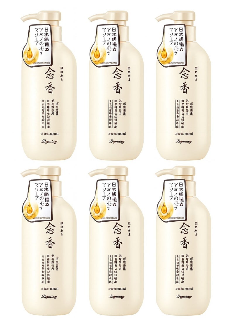 Diyating Sakura Japanese Shampoo for Hair Growth – 300ml (Pack of 6) - Image 1