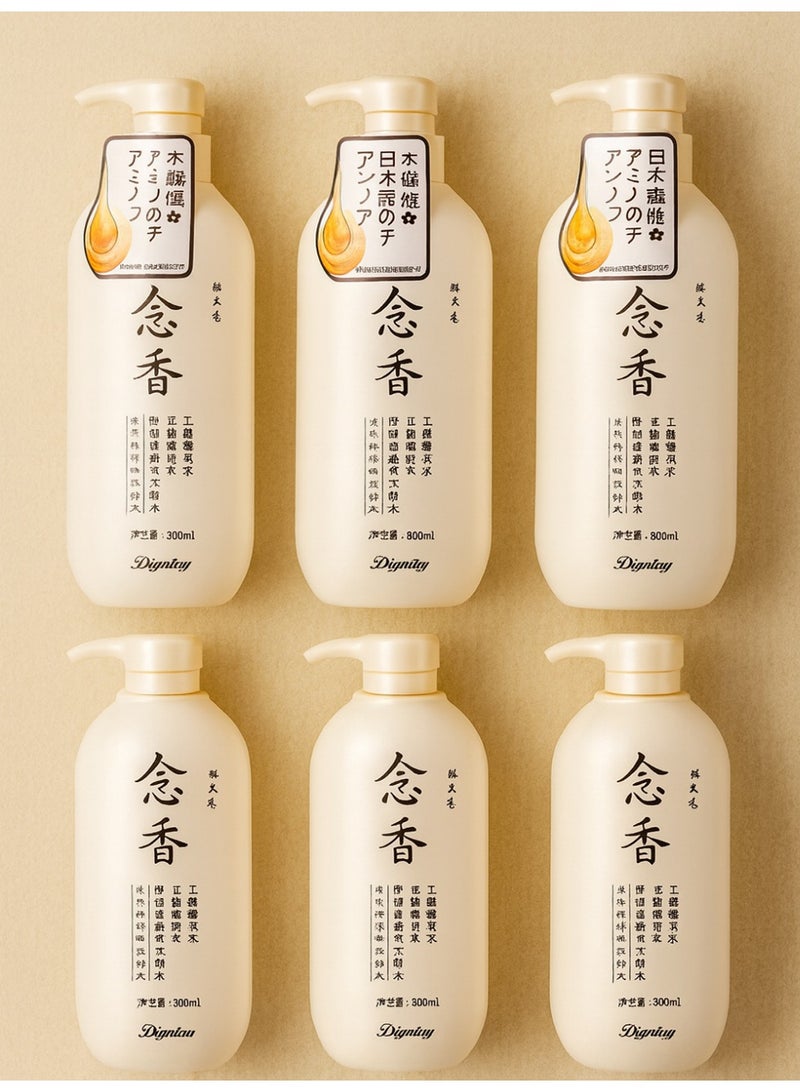 Diyating Sakura Japanese Shampoo for Hair Growth – 300ml (Pack of 6) - Image 3