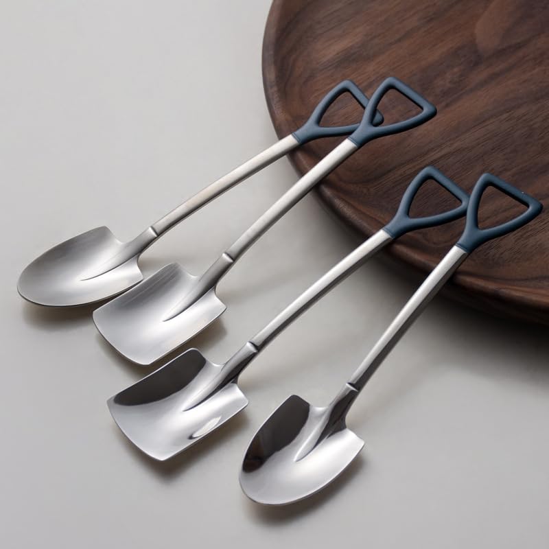 Blue Stainless Steel Flatware Set 1 Piece Silverware Mirror Finish Cutlery Tableware - Image 5