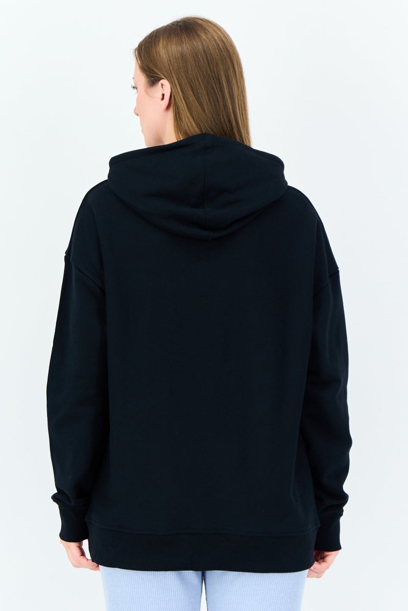 Champion Women Sportswear Fit Long Sleeve Outdoor Hoodies, Black - Image 3