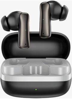 GREEN LION Manchester True Wireless Earbuds with Bluetooth 5.4 & Low Latency Mode, 4H Playtime, Fast Charging, 8mm Drivers & Long Standby/ Ergonomic Noise-Isolating In-Ear Headphones for Music, Calls & Gaming - Black  - Image 3