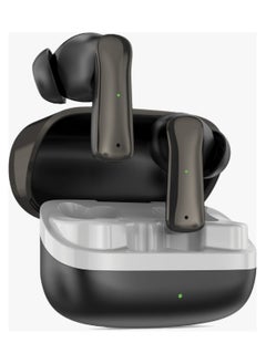 GREEN LION Manchester True Wireless Earbuds with Bluetooth 5.4 & Low Latency Mode, 4H Playtime, Fast Charging, 8mm Drivers & Long Standby/ Ergonomic Noise-Isolating In-Ear Headphones for Music, Calls & Gaming - Black  - Image 1