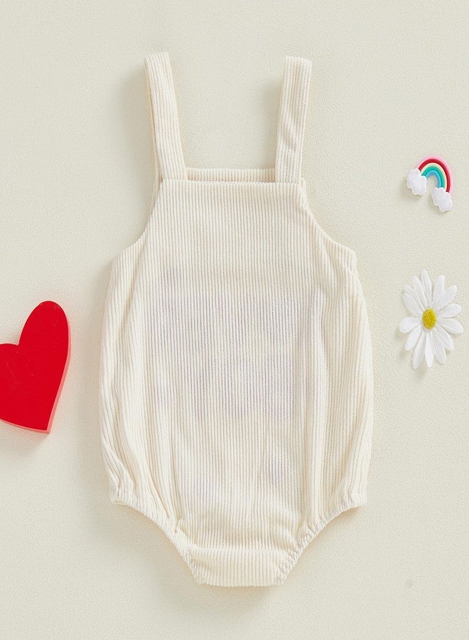 YINGISFITM My First Valentines Day Baby Boy Outfit Lover Boy Bubble Romper Newborn Heart Onesie Overalls Valentine Clothes (Lover Boy Beige, 0-3 Months) - Image 5