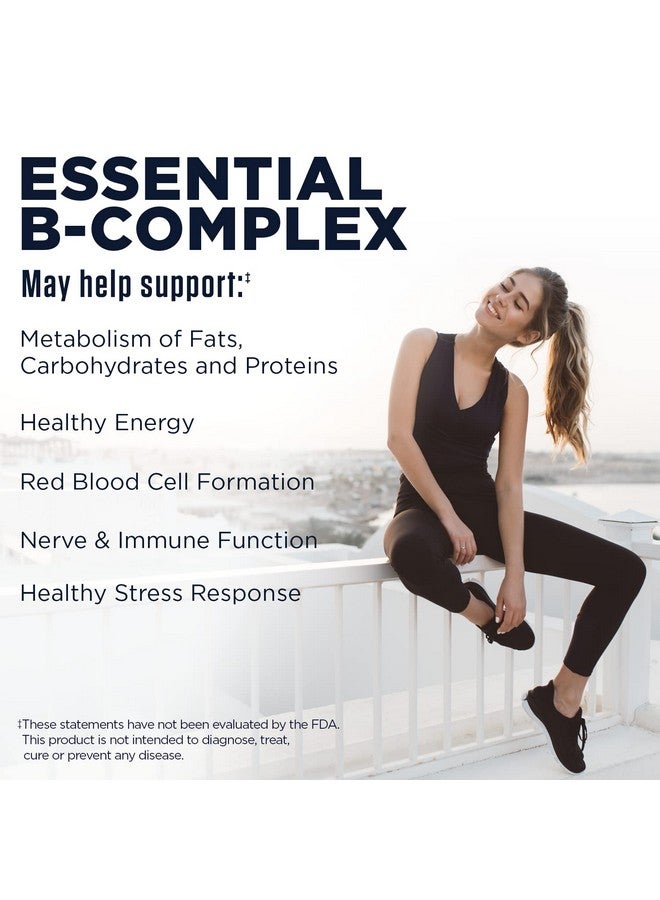 KAL Stress B Complex Vitamin Supplement, Vitamin B Complex for Energy, Stress, Red Blood Cell Formation and Immune Support, with Vitamin B12, B6 and Folic Acid, 60-Day Guarantee, 50 Serv, 100 Tablets - Image 3