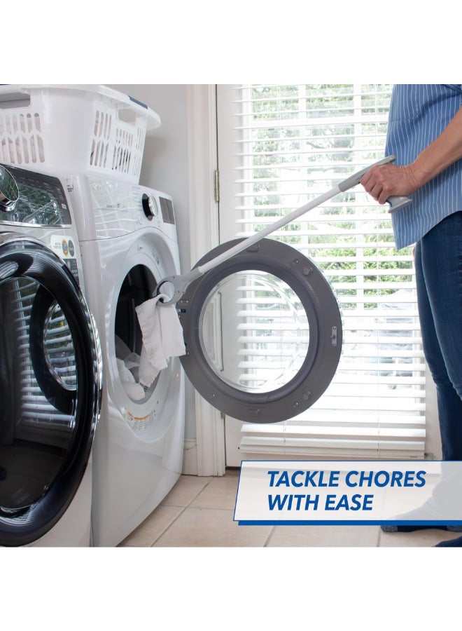 أنجر أداة التقاط للأغراض المتعددة خفيفة الوزن بمقبض عملي مريح رمادي وأبيض 32 بوصة 966471 - Image 5