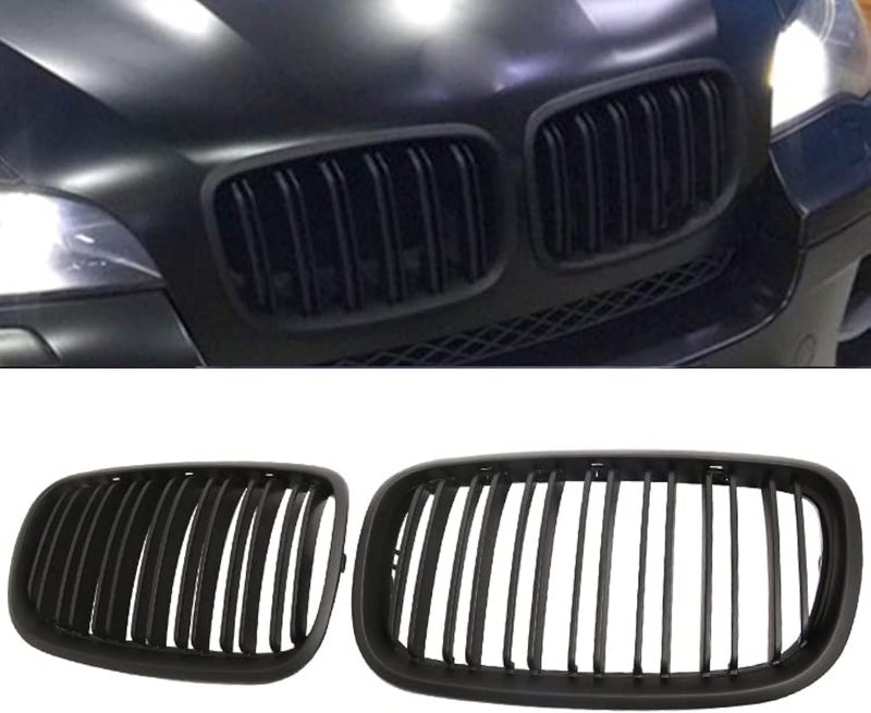 BILLDIO ABS E70 Front Kidney Grille Set for BMW X5 and X6 - Image 1