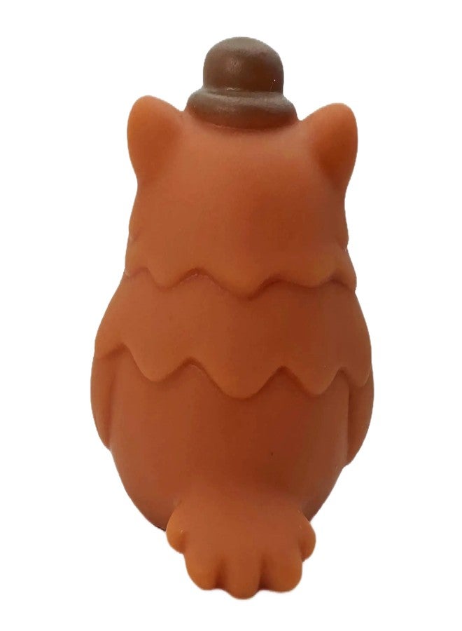 Buko Cute Owl Shaped Decompression Fidget Toy with Popping Eyes - Stress Relief Gadget for Kids and Adults (Brown Owl) - Image 2