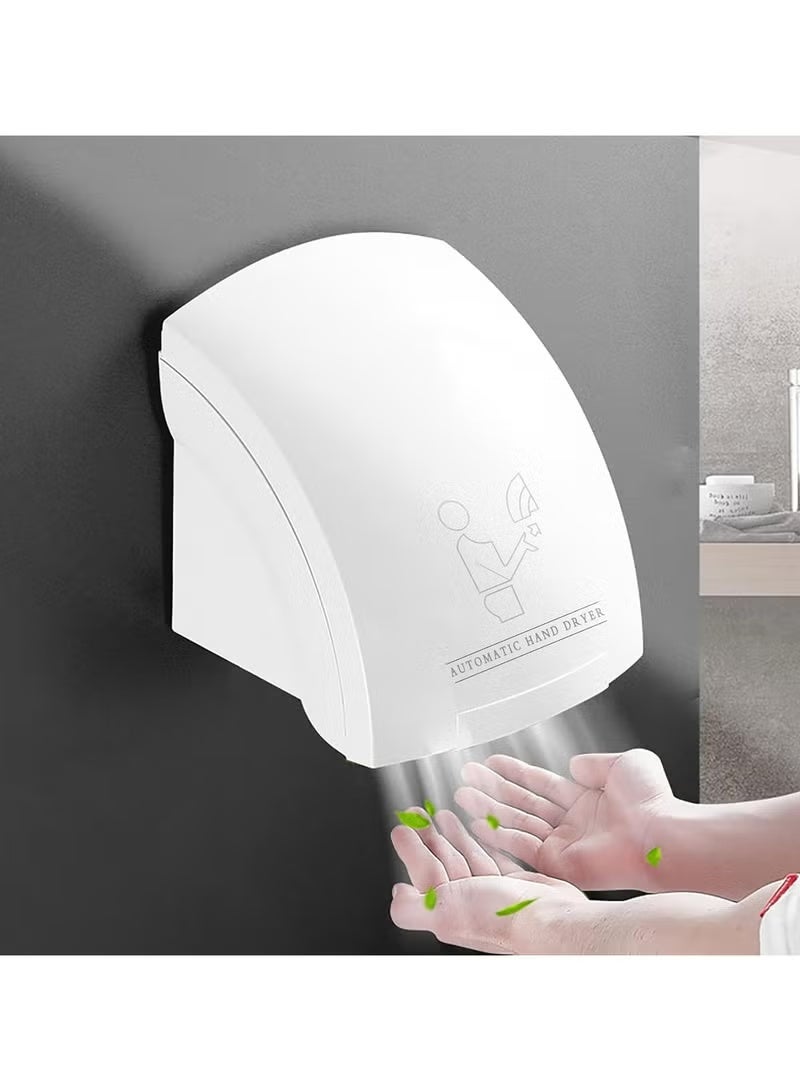 DLC Wall Mounted Electrical Auto Sensor Jet Air Hand Dryer for Bathrooms – 1200W Fast Drying, Low Noise (DLC 57102W) - Image 3