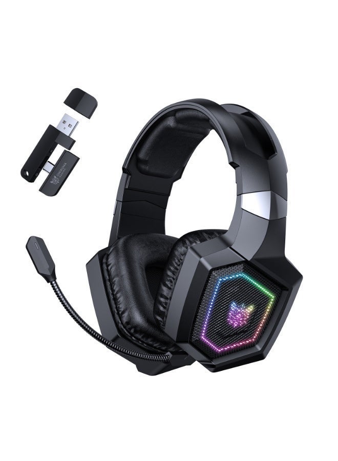 ONIKUMA GT806 Wireless Gaming Headset Headworn Bluetooth 2.4g Wireless Wired Three Mode Lightweight E-Sports Gamer Headphone - Image 3